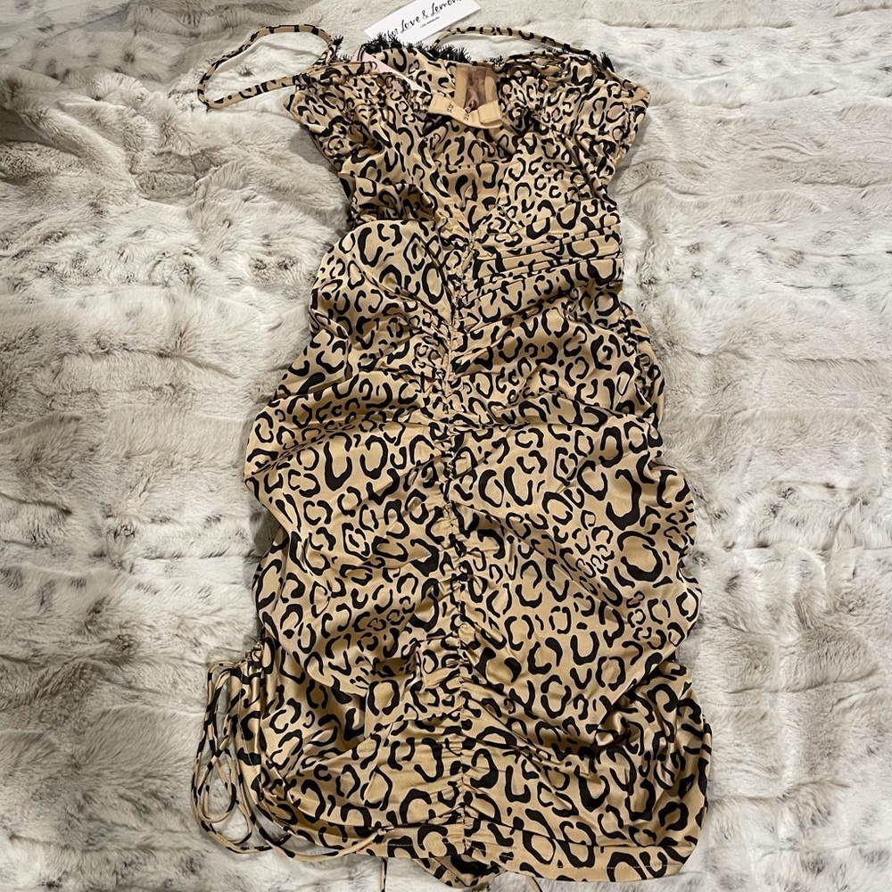 For Love & Lemons Frankie Mini Dress XS NWT - Picture 10 of 13